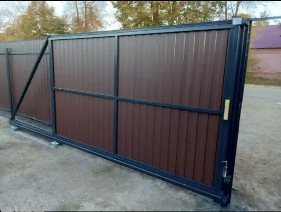 Откатные ворота с автоматикой — монтаж в Барнауле и Алтайском крае