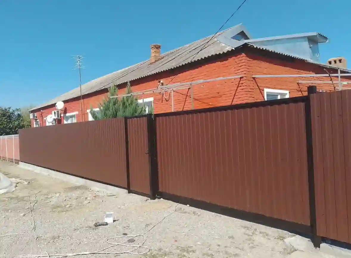 Откатные ворота без автоматики — монтаж в Барнауле и Алтайском крае